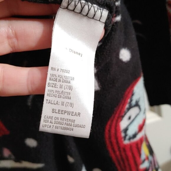 Disney Nightmare Before Christmas sleeper adult onesie size M one piece - Picture 9 of 10